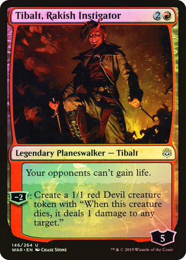 Tibalt, Rakish Instigator (WAR) (146) / Foil