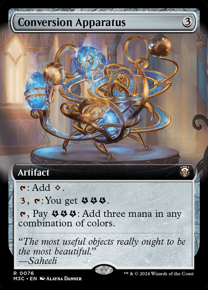 Conversion Apparatus (m3c) (76) / Extended Art