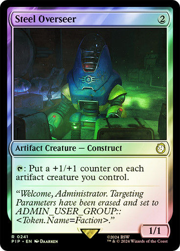 Steel Overseer (pip) (241) / Foil