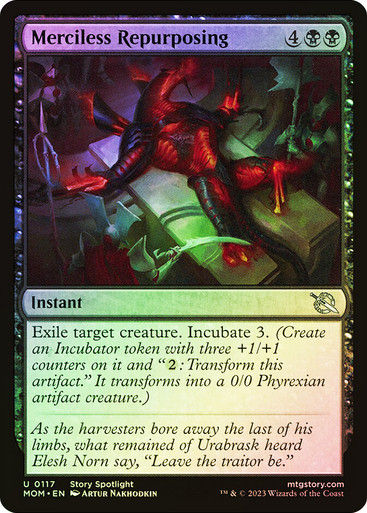 Merciless Repurposing (mom) / Foil
