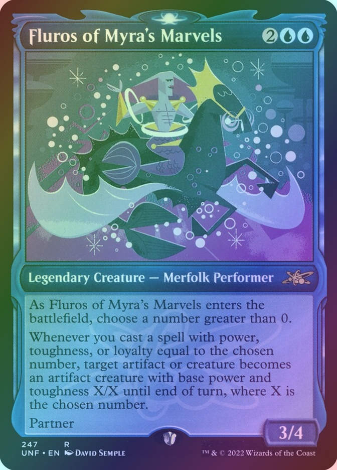 Fluros of Myra's Marvels (UNF) (247) / Showcase / Foil