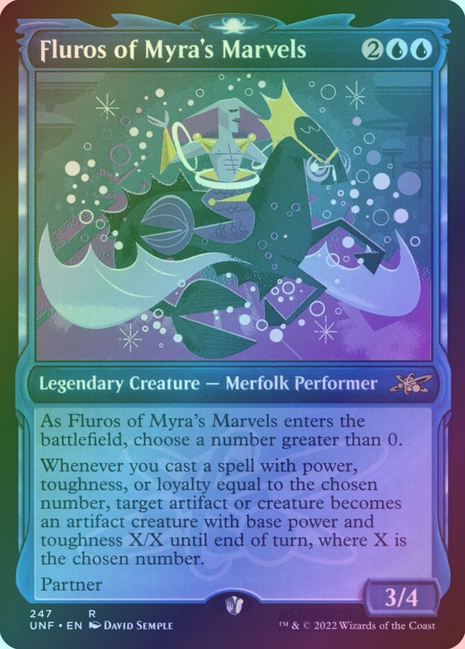Fluros of Myra's Marvels (UNF) (247) / Showcase / Foil