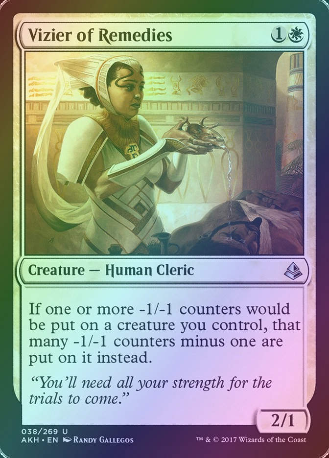 Vizier of Remedies (AKH) (38) / Foil