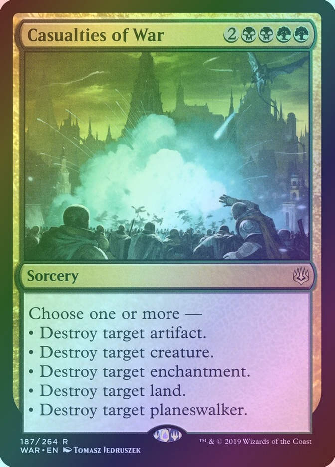 Casualties of War (WAR) (187) / Foil