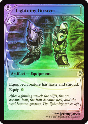 Lightning Greaves (MB2) (225) / Foil