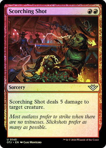 Scorching Shot (otj) (145) / Foil