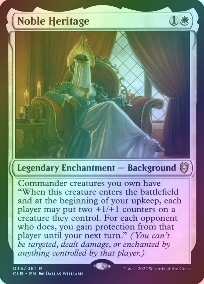 Noble Heritage (CLB) (35) / Foil
