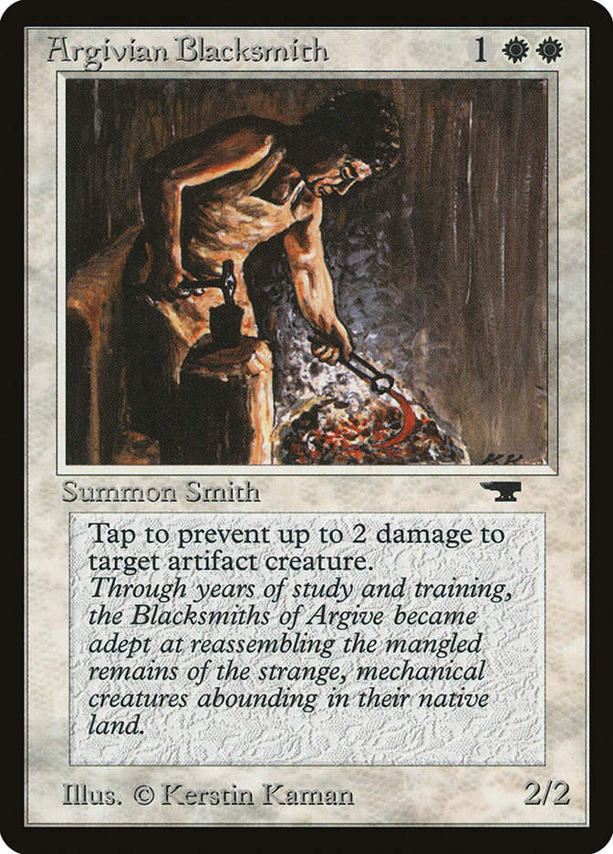 Argivian Blacksmith (ATQ) (2)
