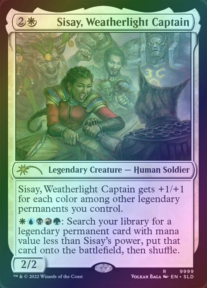 Sisay, Weatherlight Captain (SLD) (9999) / Foil