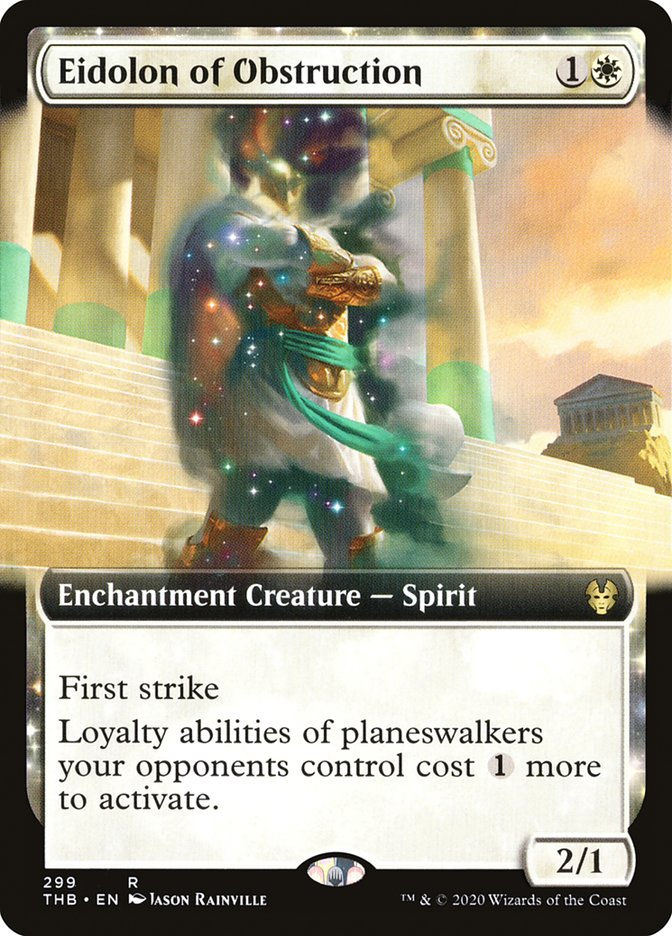 Eidolon of Obstruction (THB) (299) / Extended Art