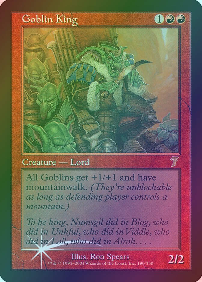 Goblin King (7ED) (190★) / Foil