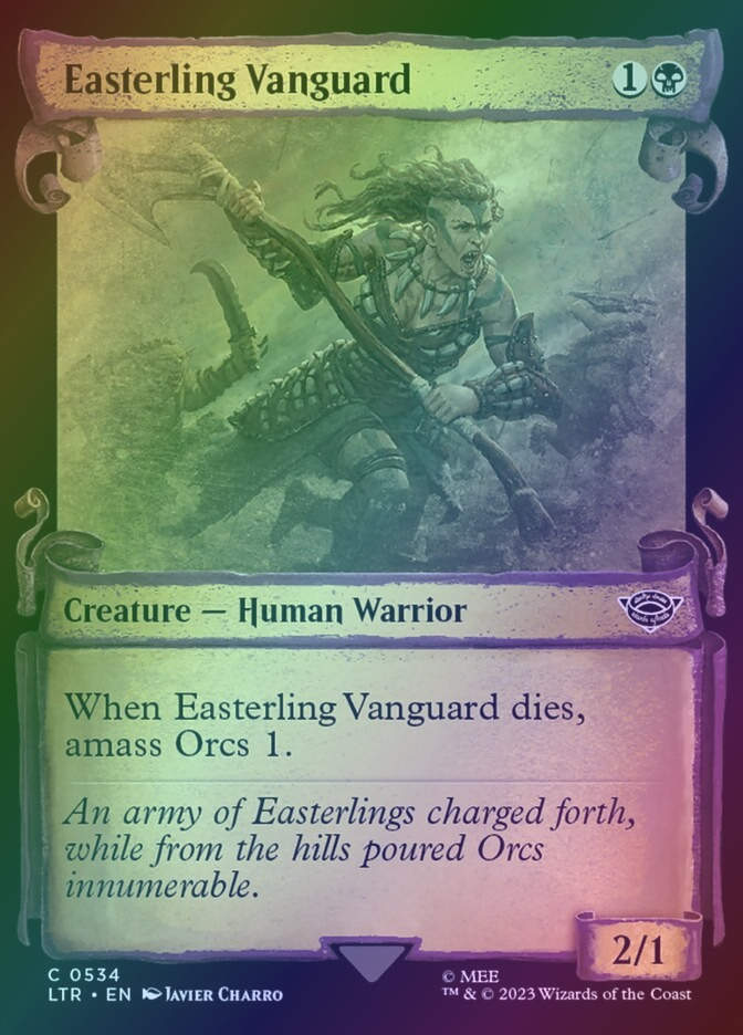 Easterling Vanguard (LTR) (534) / Showcase / Foil
