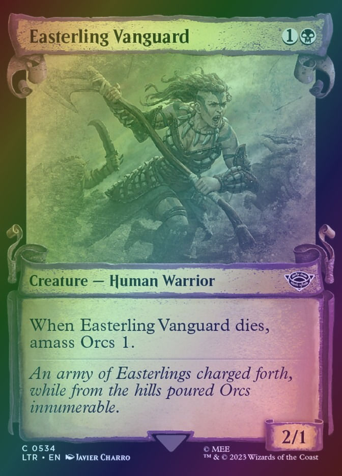 Easterling Vanguard (LTR) (534) / Showcase / Foil