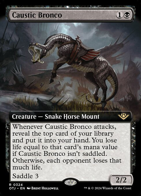 Caustic Bronco (otj) (324) / Extended Art
