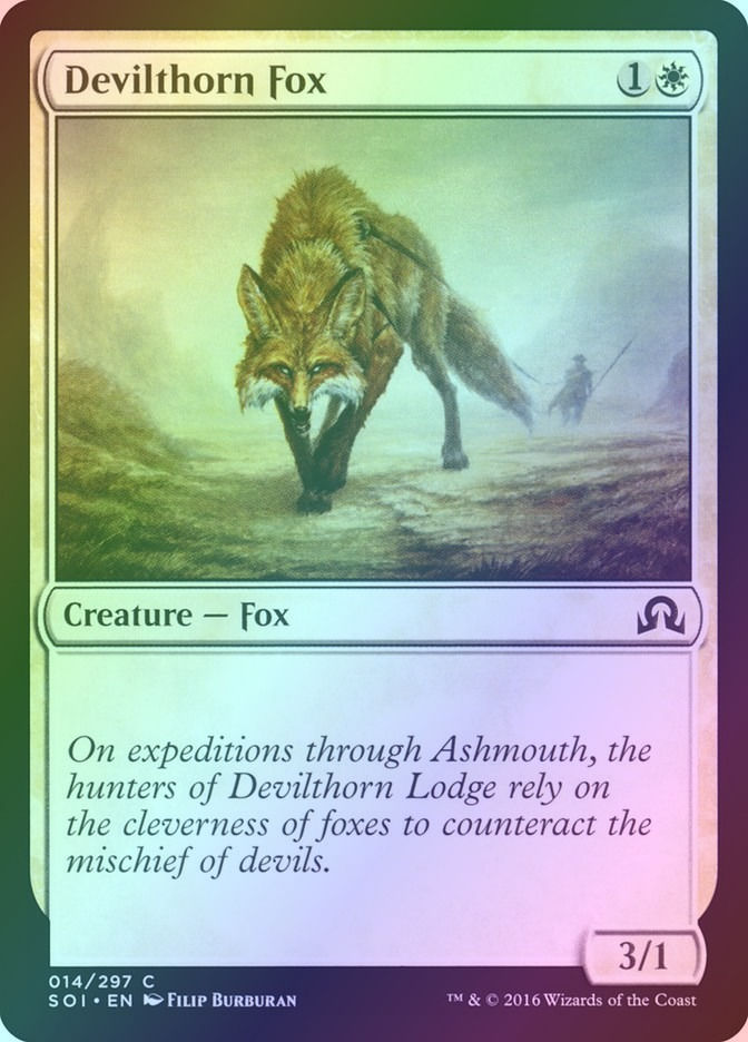 Devilthorn Fox (SOI) (14) / Foil