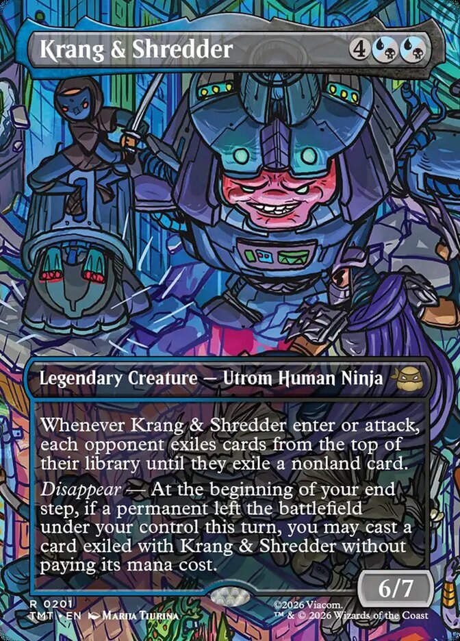 Krang & Shredder (TMT) (201) / Borderless