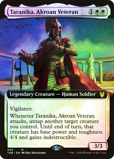 Taranika, Akroan Veteran (THB) (303) / Extended Art / Foil