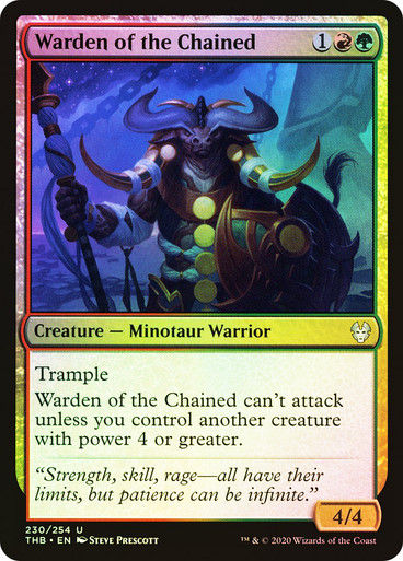 Warden of the Chained (THB) (230) / Foil