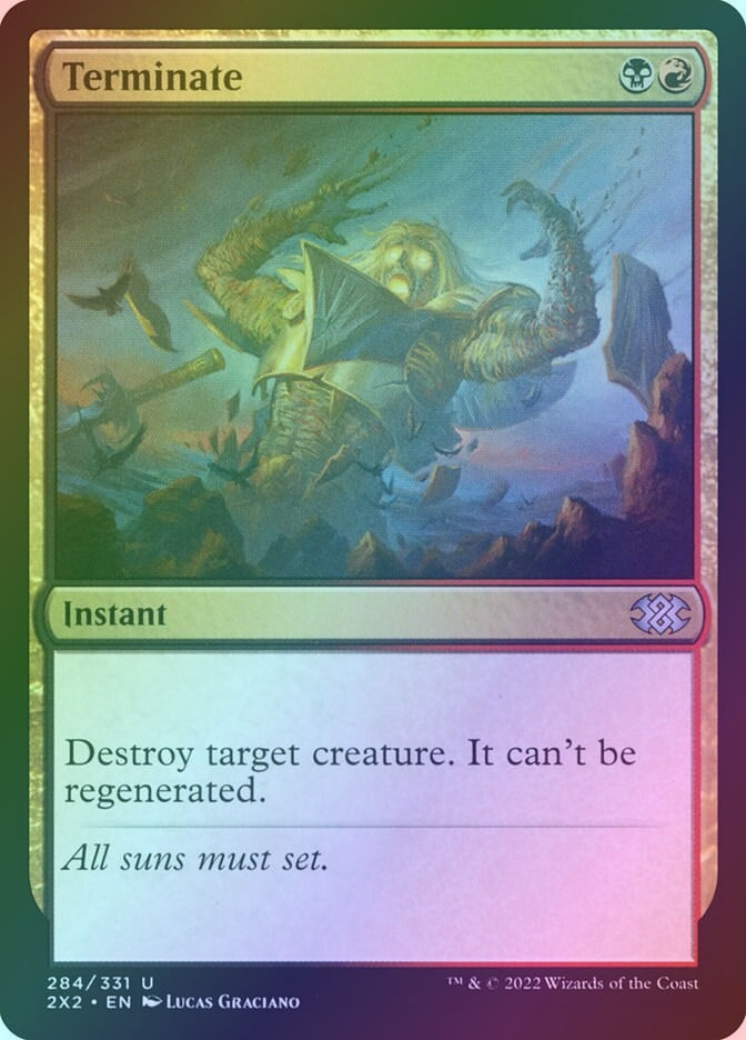 Terminate (2X2) (284) / Foil