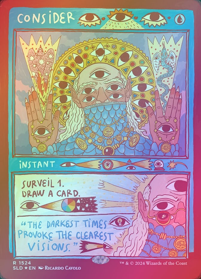 Consider (SLD) (1524) / Rainbow Foil
