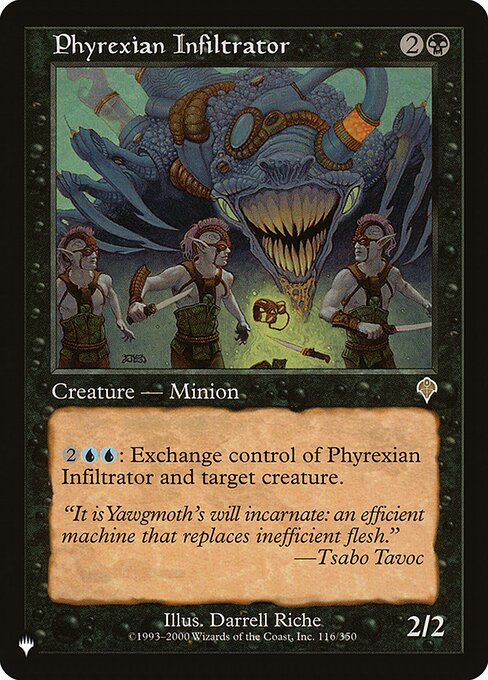 Phyrexian Infiltrator (PLST) (INV-116)