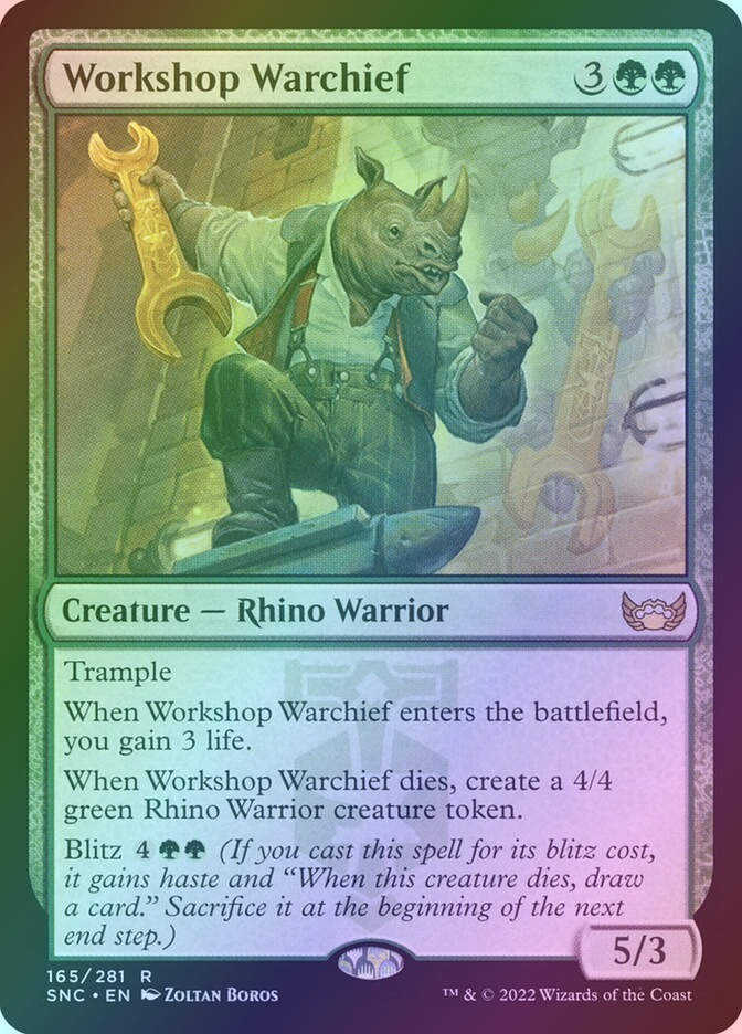 Workshop Warchief (SNC) (165) / Foil