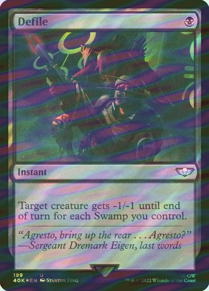 Defile (40K) (199★) / Surge Foil
