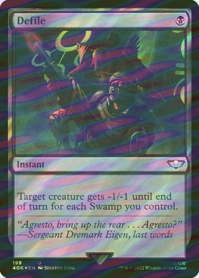 Defile (40K) (199★) / Surge Foil