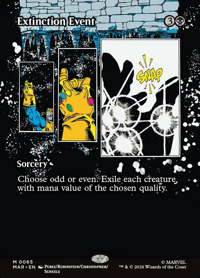 Extinction Event (MAR) (65) / Borderless