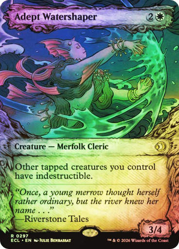 Adept Watershaper (ECL) (297) / Showcase / Foil