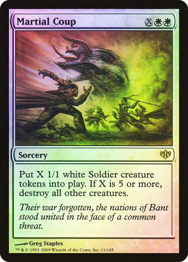 Martial Coup (con) / Foil