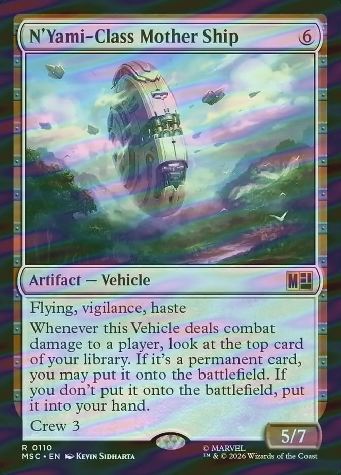 N'Yami-Class Mother Ship (MSC) (110) / Surge Foil