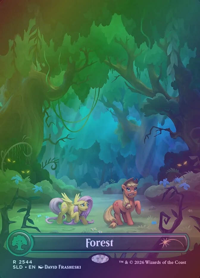 Forest (SLD) (2544) / Borderless / Foil
