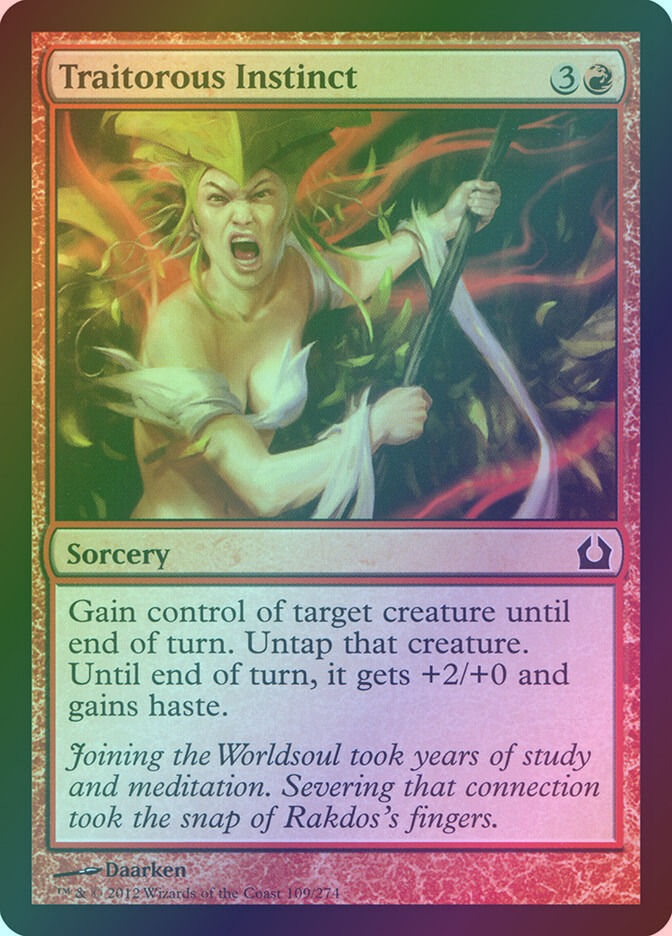 Traitorous Instinct (RTR) (109) / Foil