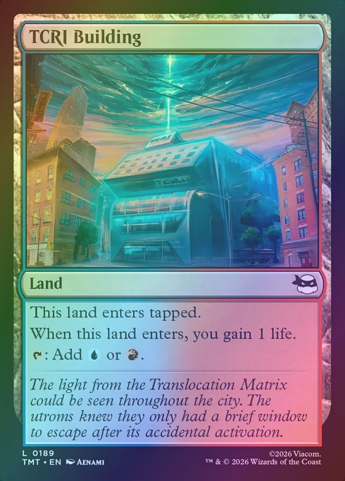 TCRI Building (TMT) (189) / Foil