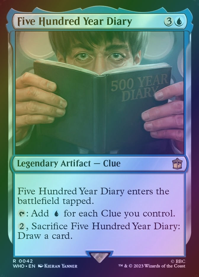 Five Hundred Year Diary (WHO) (42) / Foil
