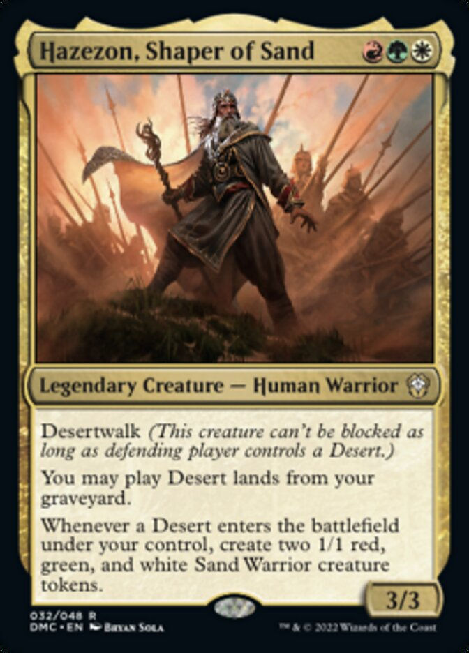 Hazezon, Shaper of Sand (DMC) / Legends Retold