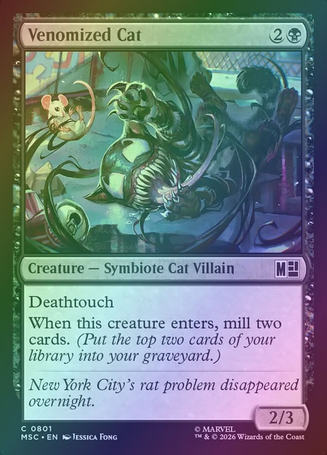 Venomized Cat (MSC) (801) / Foil