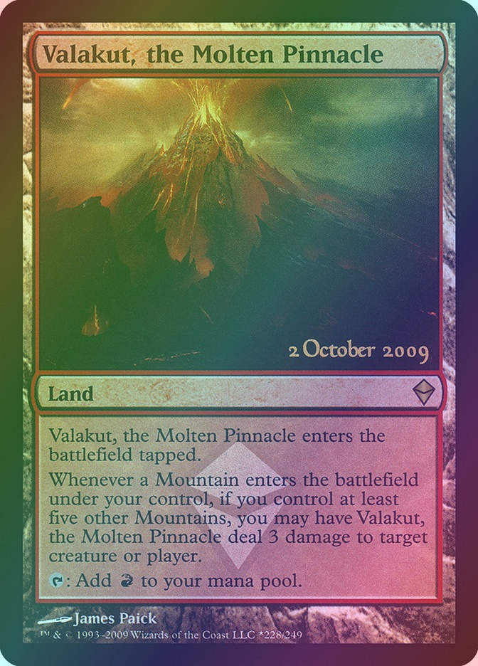 Valakut, the Molten Pinnacle (PZEN) (228★) / Foil