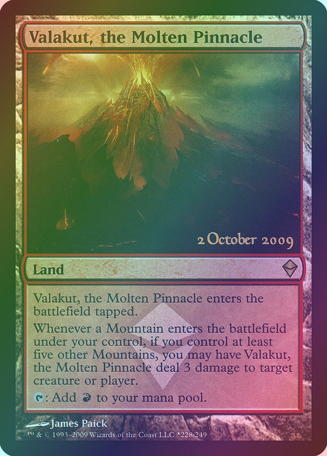 Valakut, the Molten Pinnacle (PZEN) (228★) / Foil