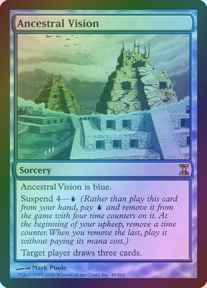 Ancestral Vision (TSP) (48) / Foil