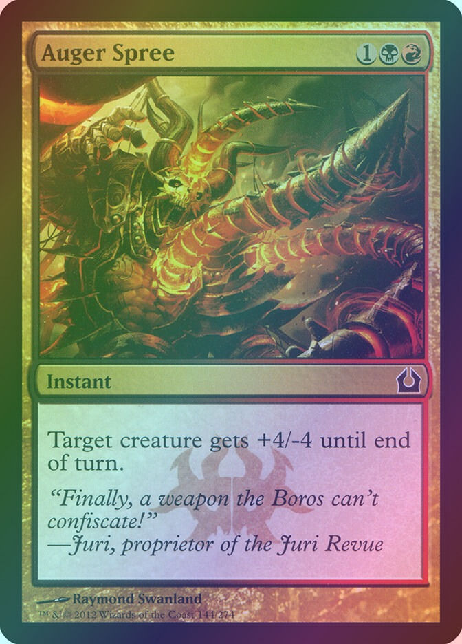 Auger Spree (RTR) (144) / Foil