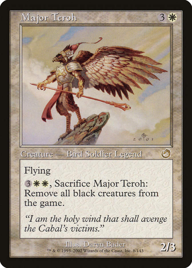 Major Teroh (tor)