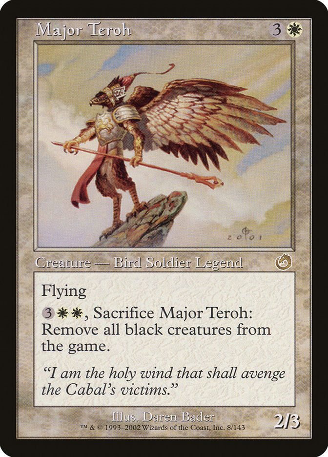 Major Teroh (tor)