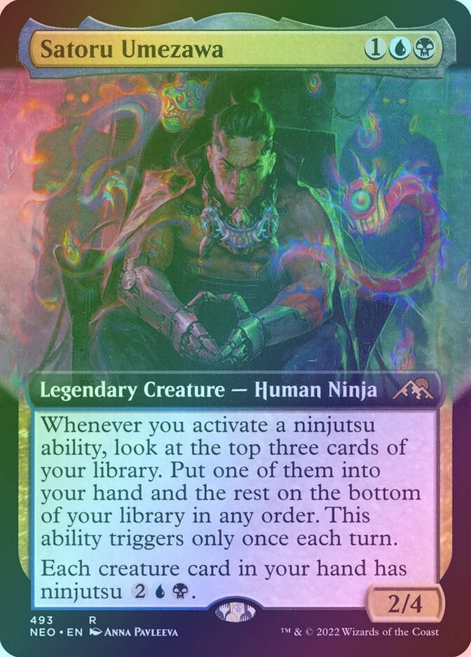 Satoru Umezawa (NEO) (493) / Extended Art / Foil