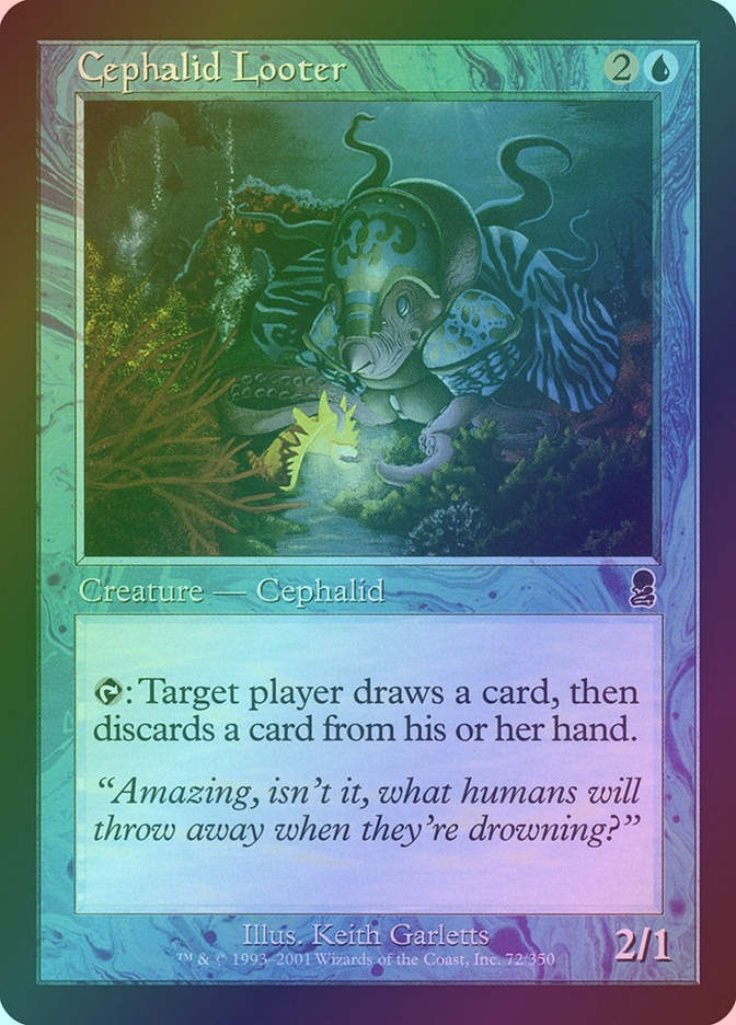Cephalid Looter (ODY) (72) / Foil