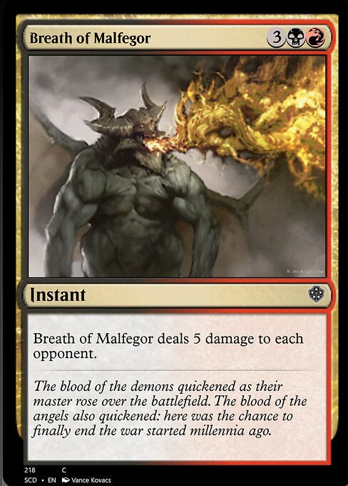 Breath of Malfegor (SCD)