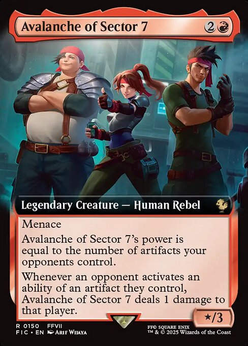 Avalanche of Sector 7 (FIC) (150) / Extended Art