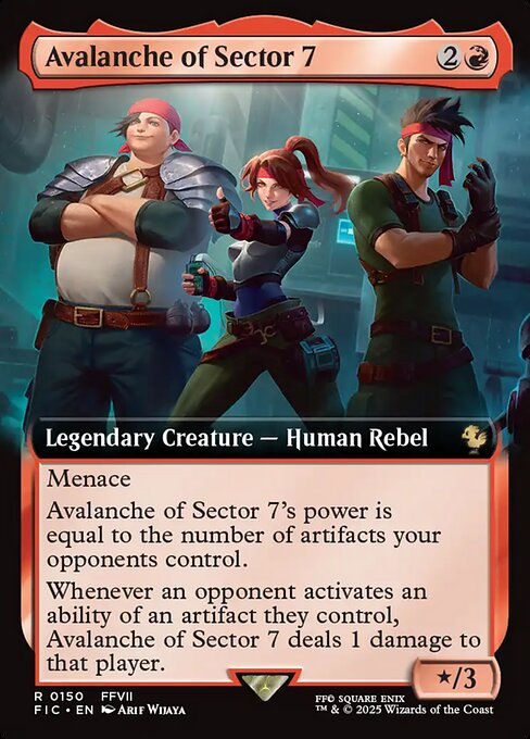 Avalanche of Sector 7 (FIC) (150) / Extended Art