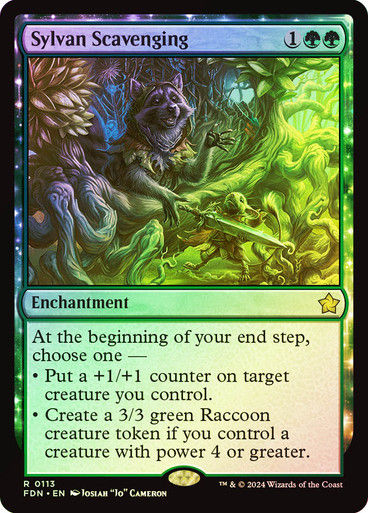 Sylvan Scavenging (FDN) (113) / Foil